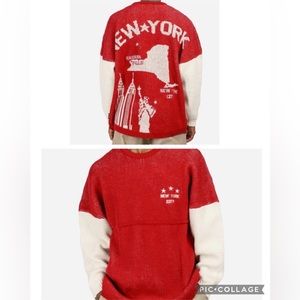 New Spirit jersey heavyweight New York sweater size medium MSRP $149